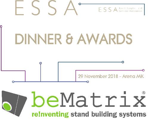 ESSA Dinner and Awards Logo with BeMatrix