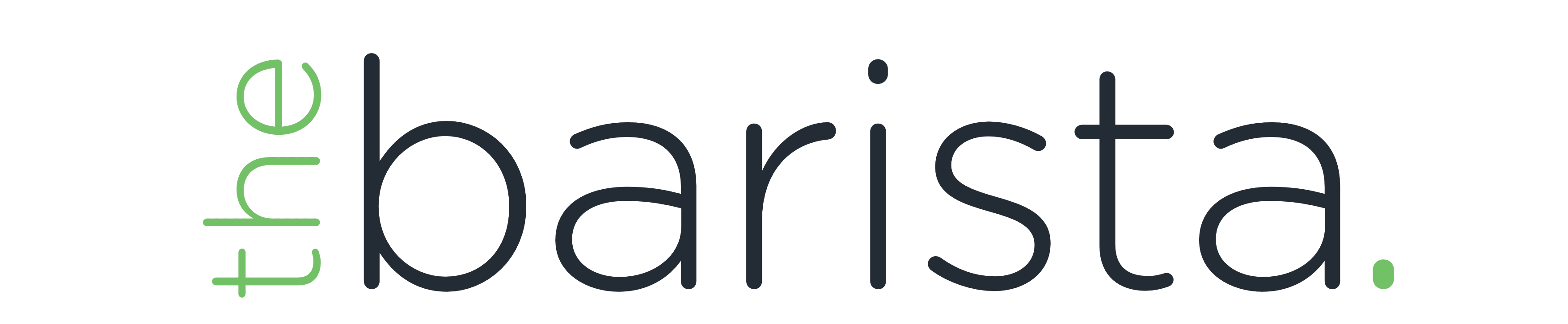 The Barista Logo Transparent