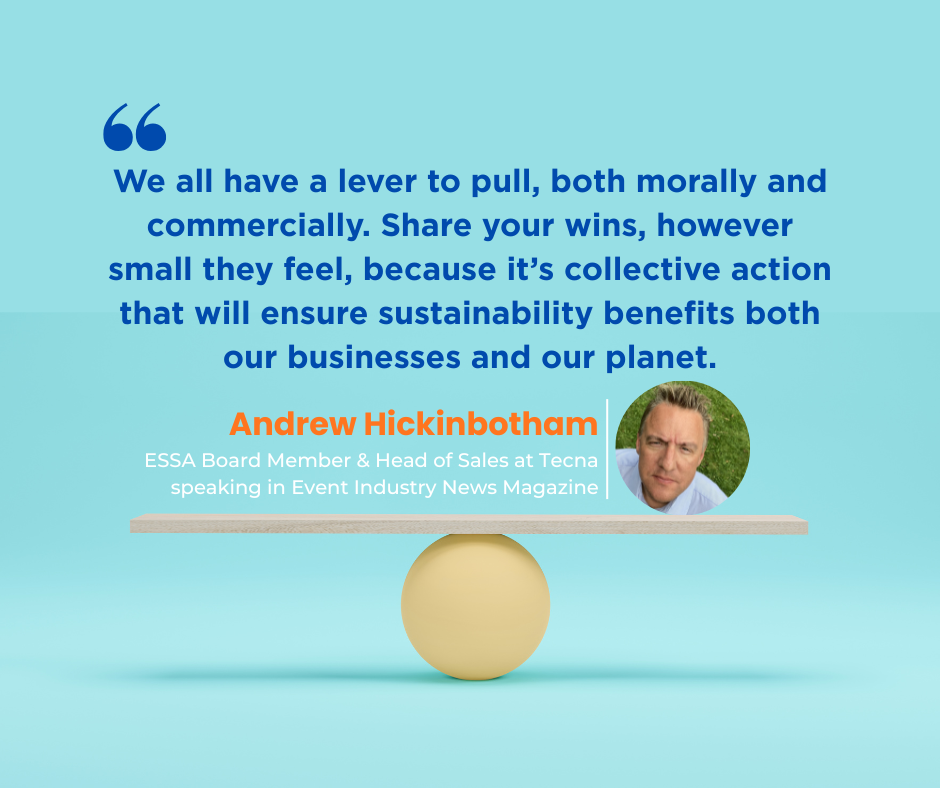 The Sustainability Seesaw: Finding Balance in the Events Industry