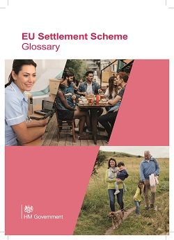EU Settlement Scheme Leaflet 3 EU Settlement Scheme Glossary 250