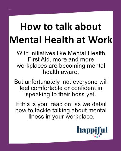 SUPORTING YOU PRACTICAL RESOURCES How To talk about Mental Health At work