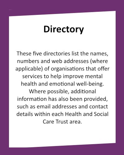 SUPORTING YOU WELLBEING RESOURCES Directory